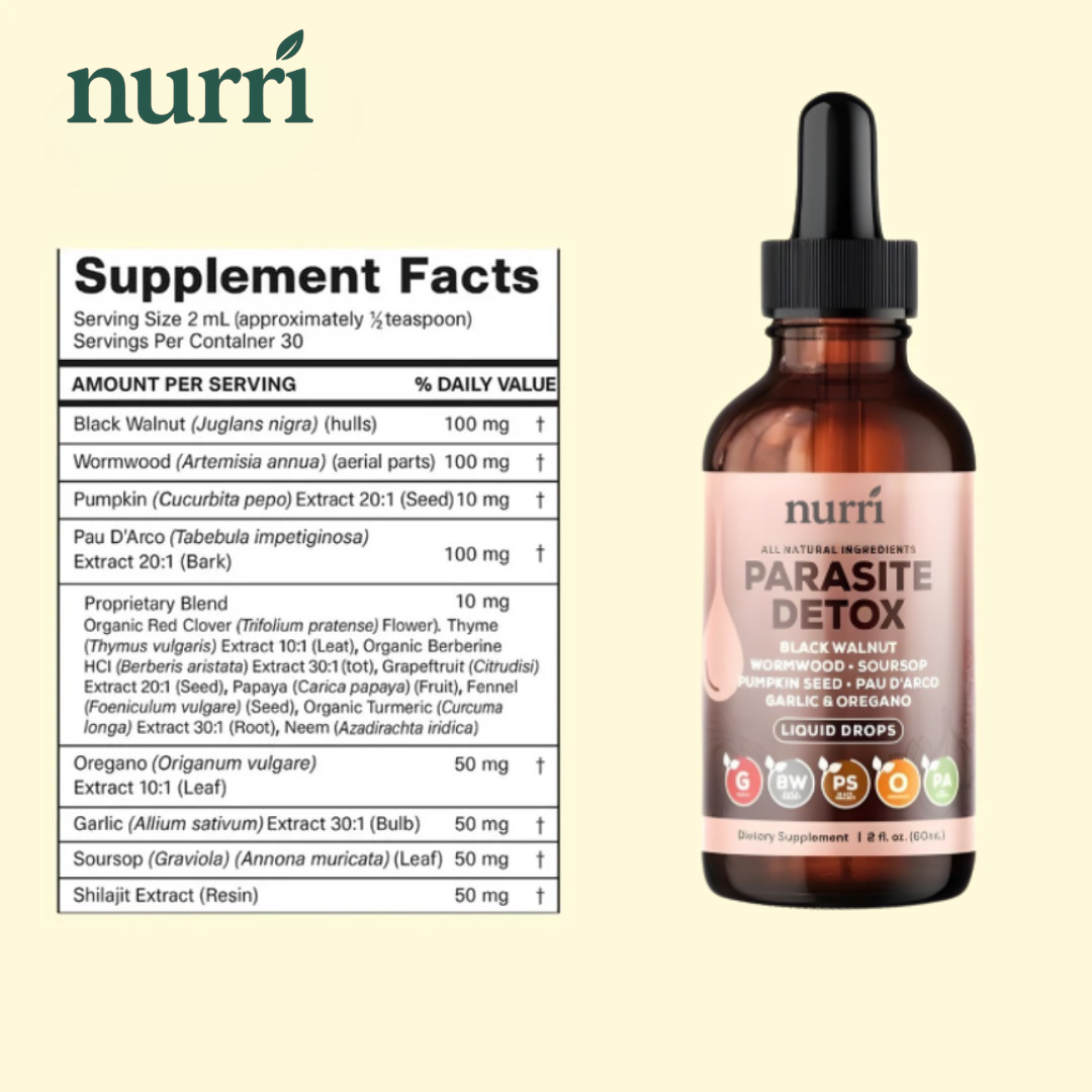 Wormwood Black Walnut Parasite Detox