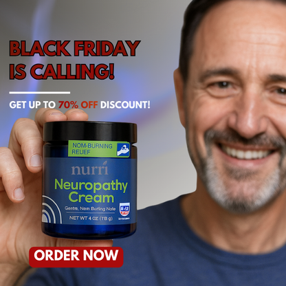 Nurri Neuropathy Relief Cream™ - Relieve Numbness, Tingling & Pain