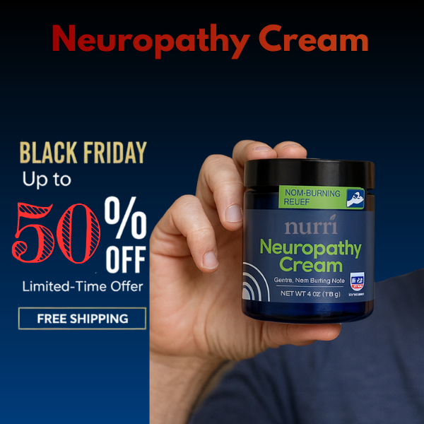 Nurri Neuropathy Relief Cream™ - Relieve Numbness, Tingling & Pain