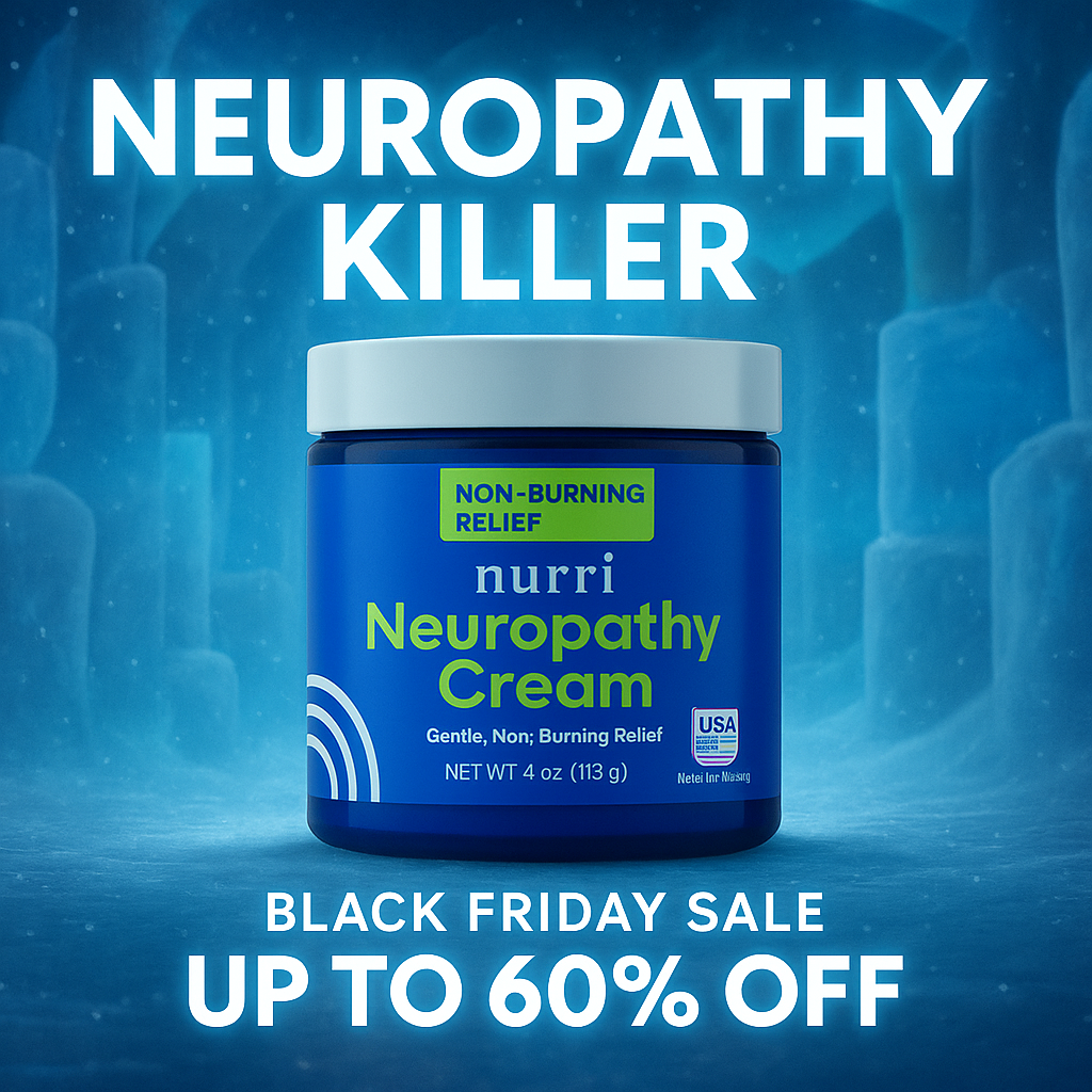 Nurri Neuropathy Relief Cream™ - Relieve Numbness, Tingling & Pain
