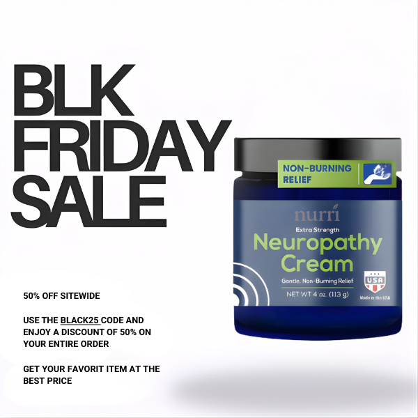 Nurri Neuropathy Relief Cream™ - Relieve Numbness, Tingling & Pain